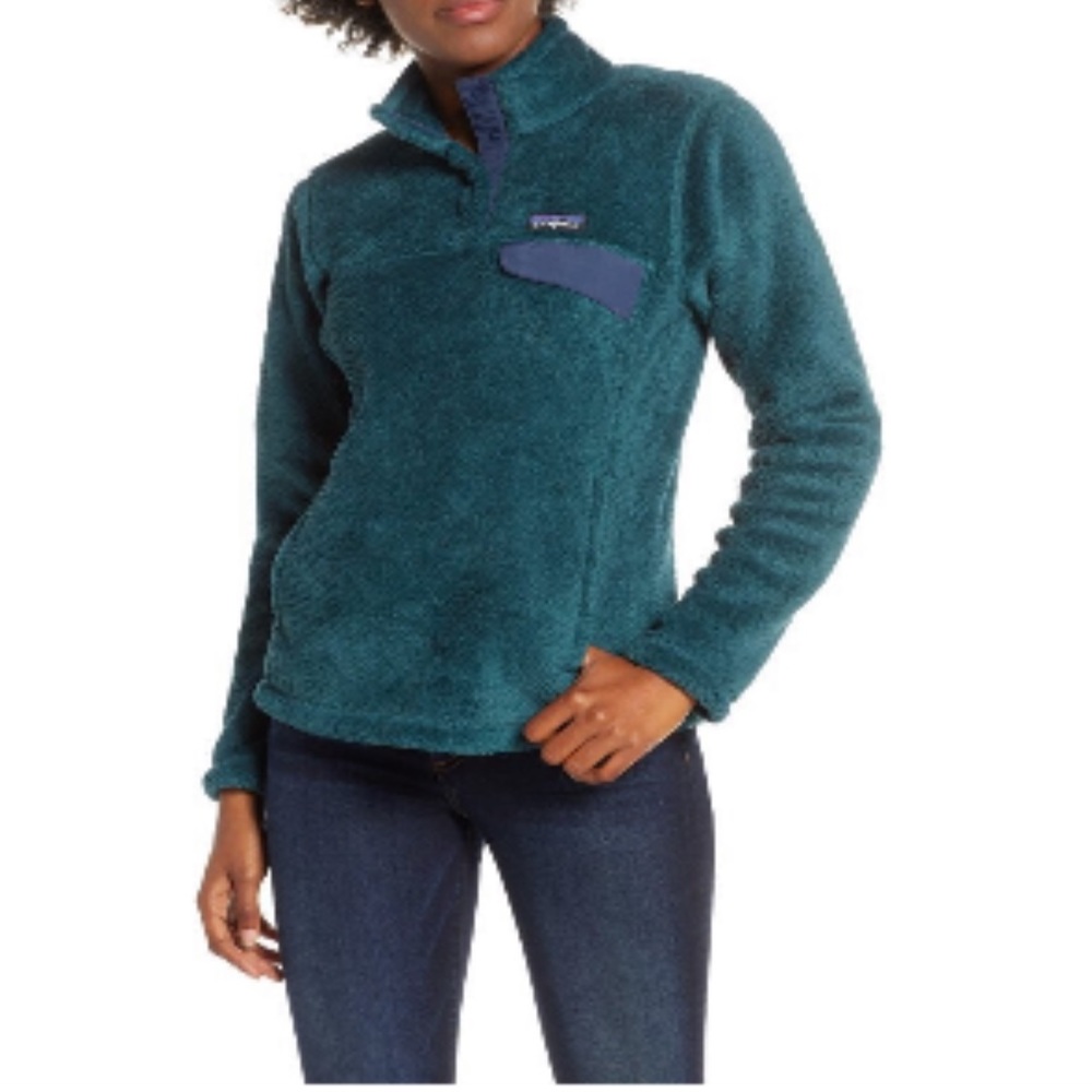 Patagonia Re-Tool Snap-T Pullover Teal